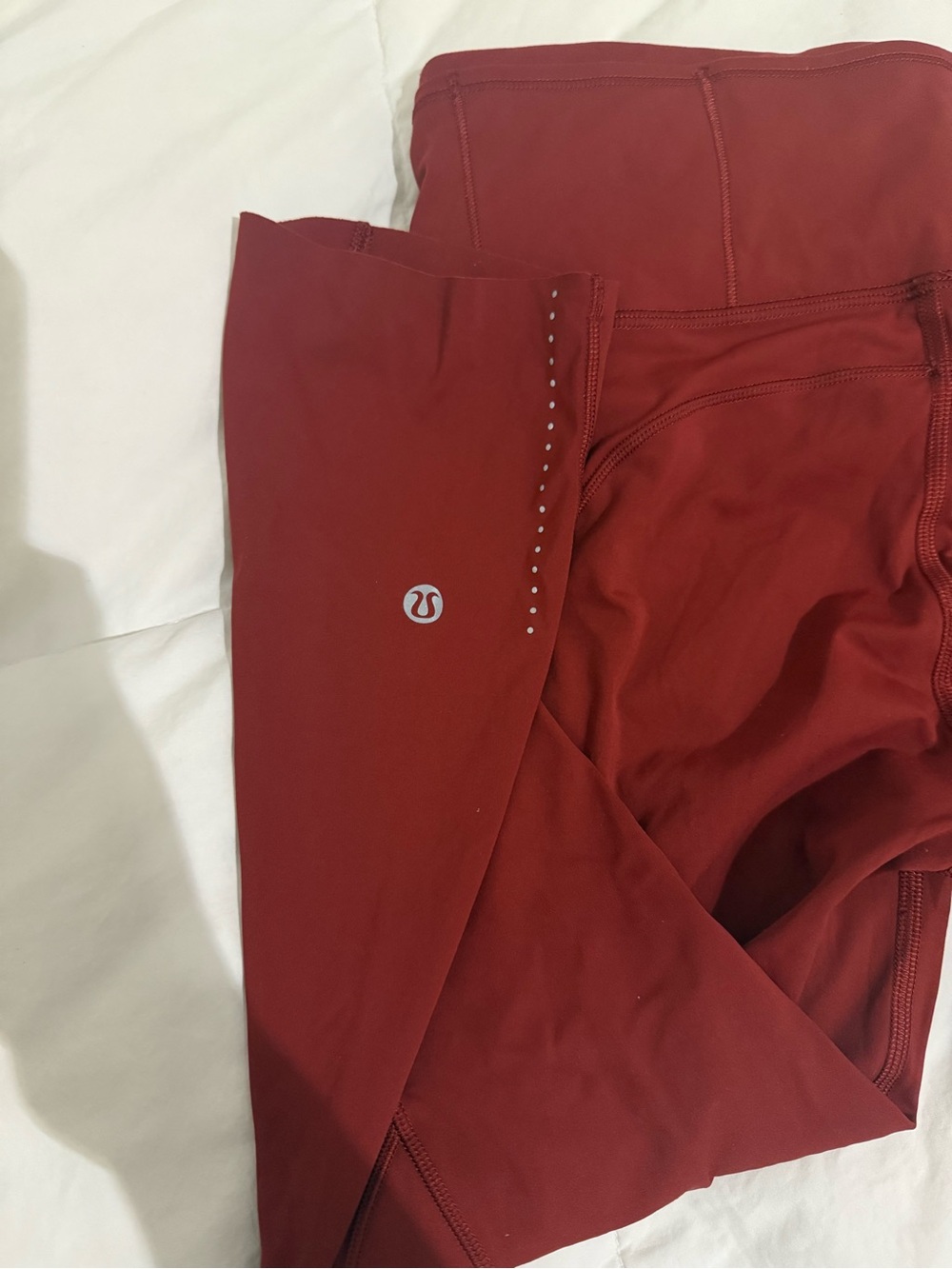 lululemon athletica Maroon High-Rise Leggings - Picture 6 of 7